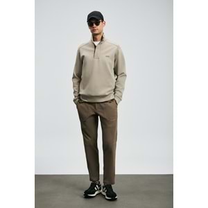 Lufian 112190346 Tom Fashion Slim Fit İçi Polarlı Kargo Pantolonu Erkek Pantolon