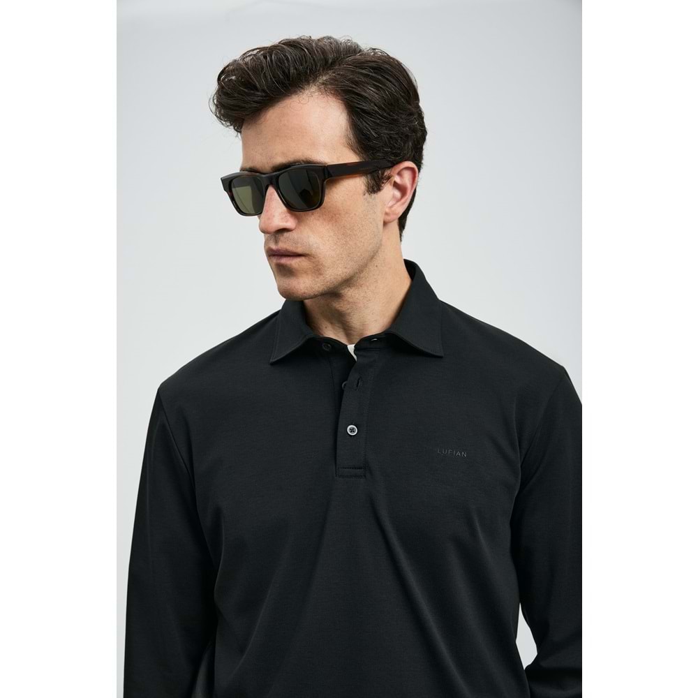 Lufian 112040044 Rocky Smart Polo Tişört Erkek Sweatshirt