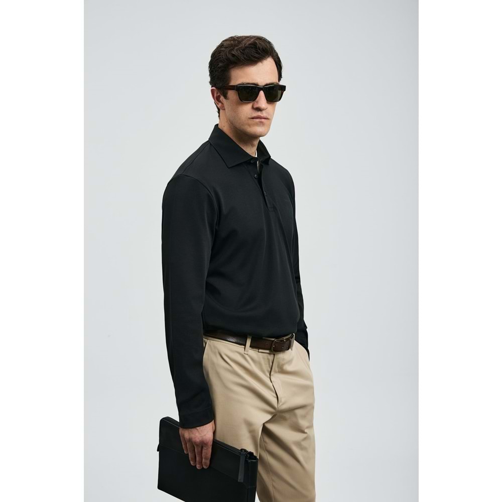 Lufian 112040044 Rocky Smart Polo Tişört Erkek Sweatshirt