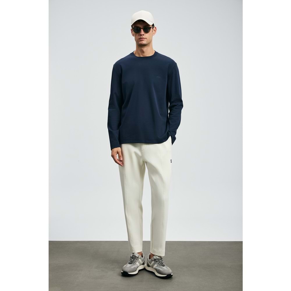 Lufian 112020056 Vıctor Uzun Kollu Tişört Erkek T-Shirt