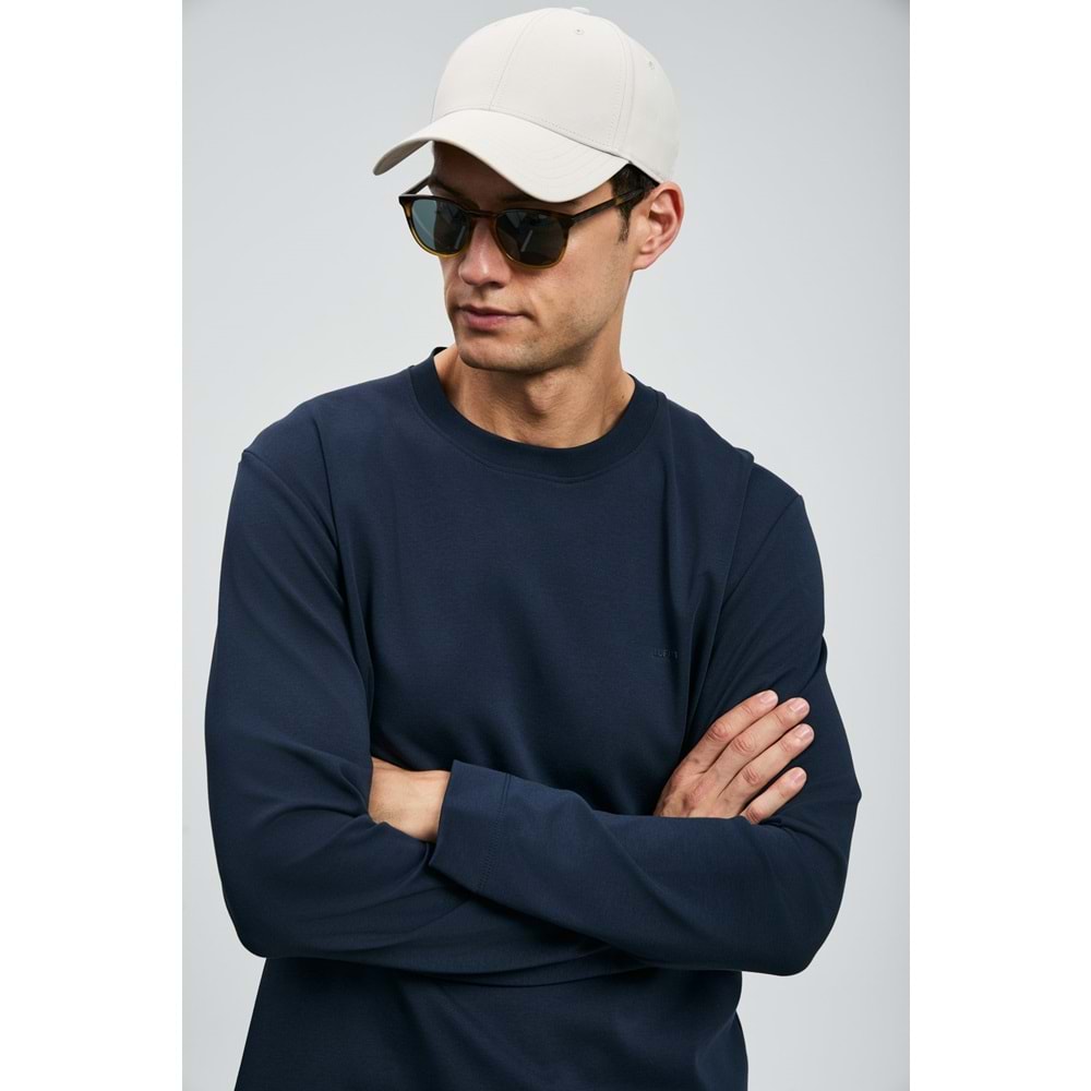 Lufian 112020056 Vıctor Uzun Kollu Tişört Erkek T-Shirt