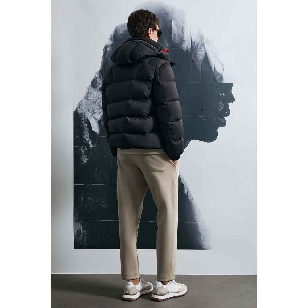 Lufian 112120251 Jacop Kaz Tüyü Erkek Mont