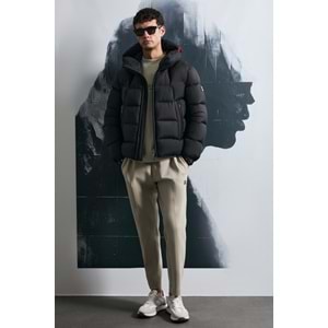 Lufian 112120251 Jacop Kaz Tüyü Erkek Mont