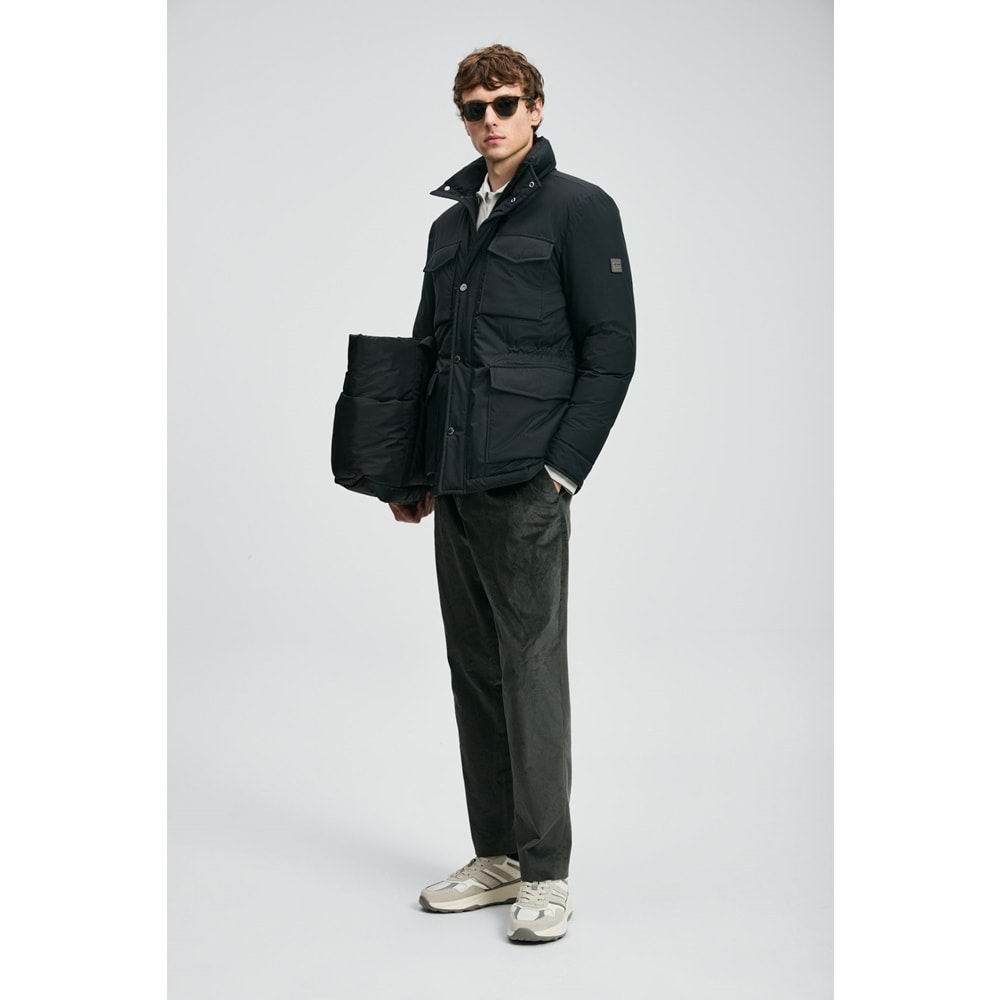 Lufian 112120254 Edgar Kaz Tüyü Erkek Mont