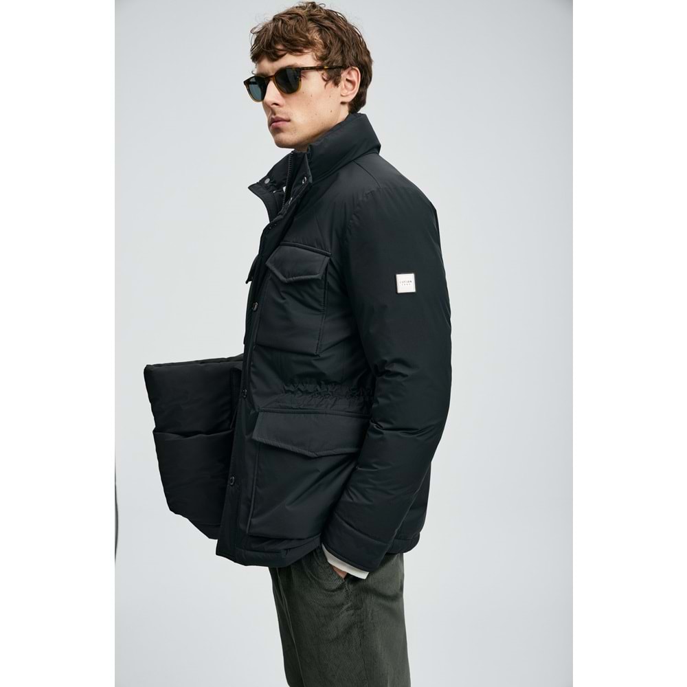 Lufian 112120254 Edgar Kaz Tüyü Erkek Mont