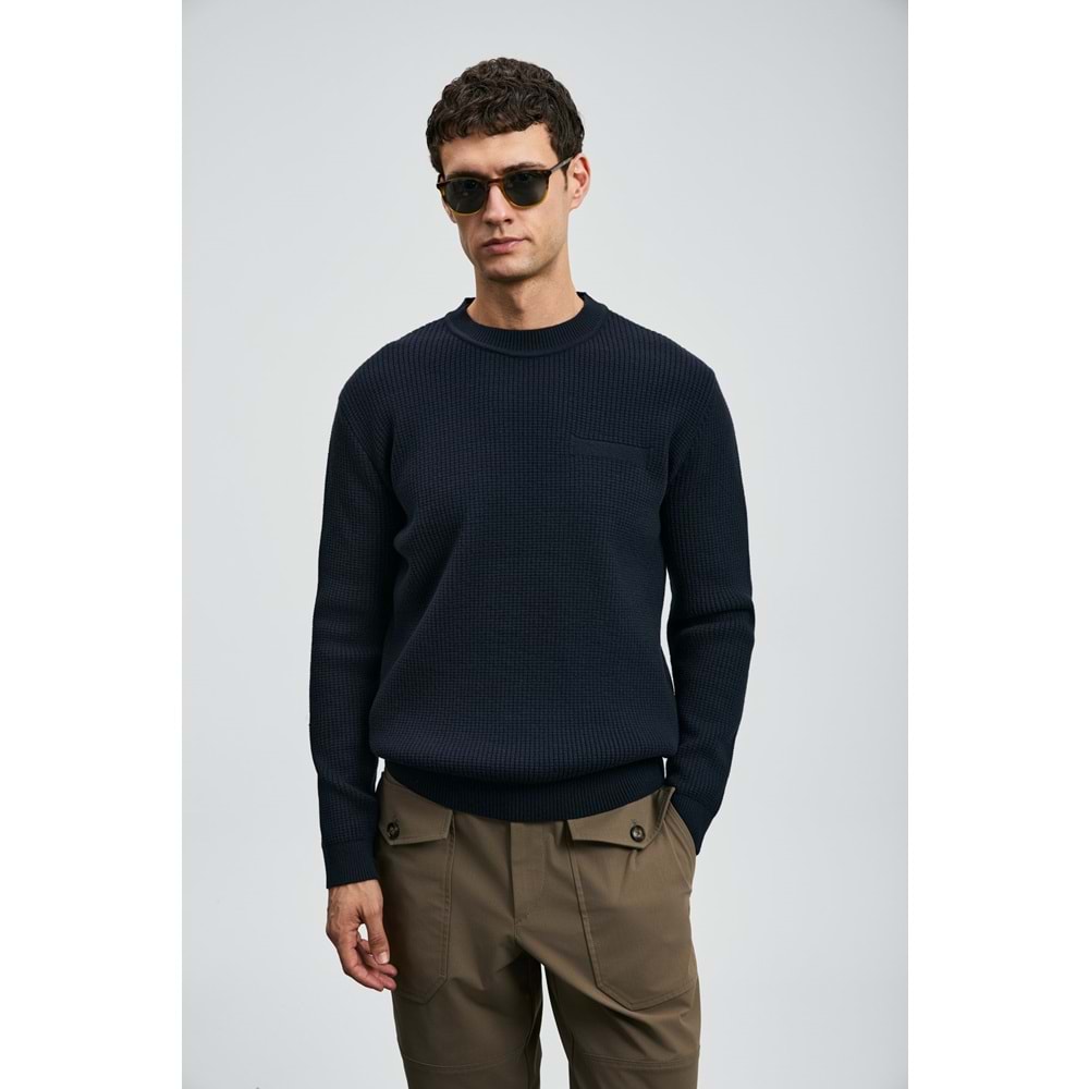 Lufian 112090172 Blend Kazak Erkek Sweatshirt