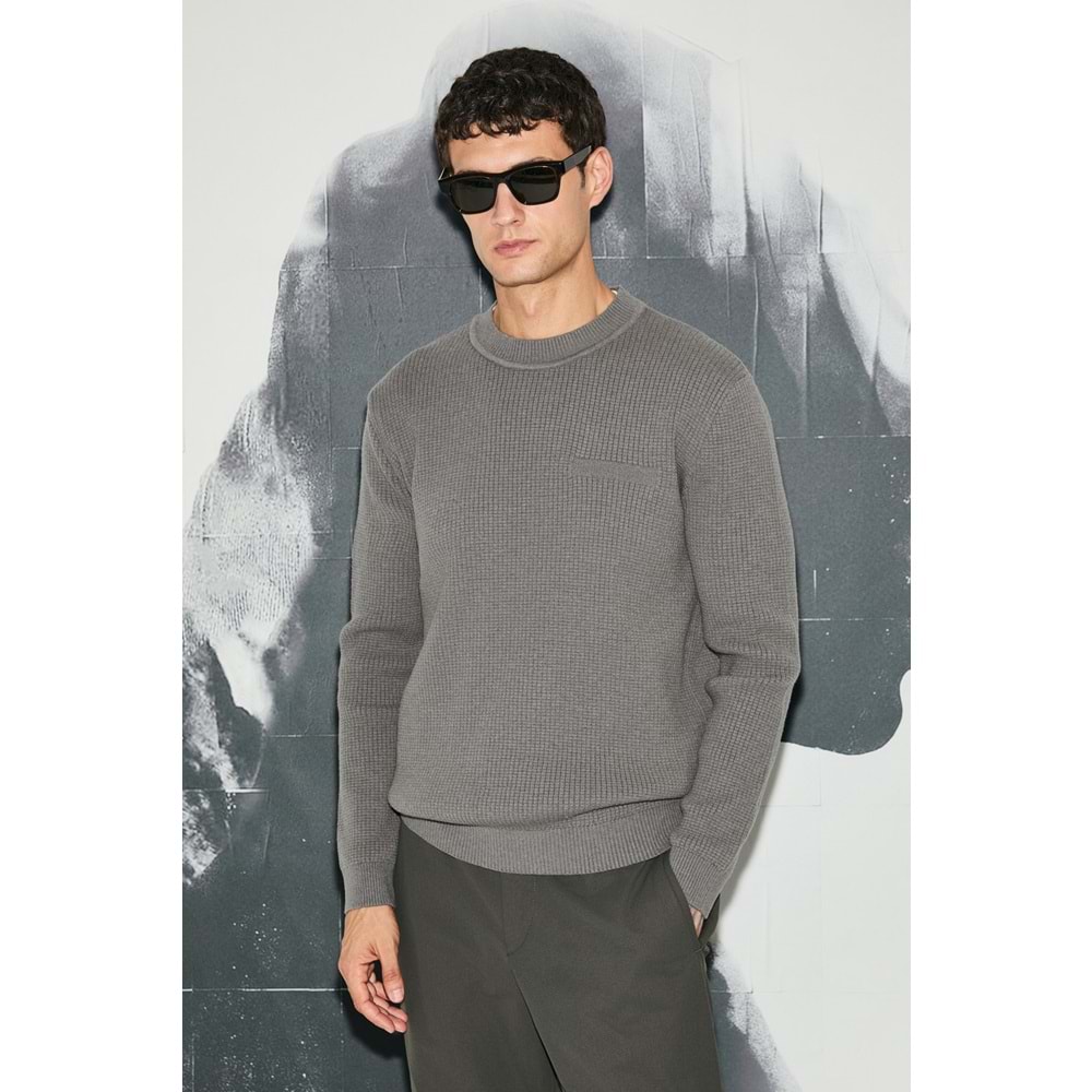 Lufian 112090172 Blend Kazak Erkek Sweatshirt