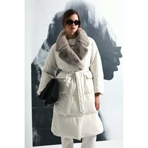 Lufian 122120048 Hermes Kaz Tüyü Kadın Mont