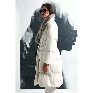 Lufian 122120048 Hermes Kaz Tüyü Kadın Mont