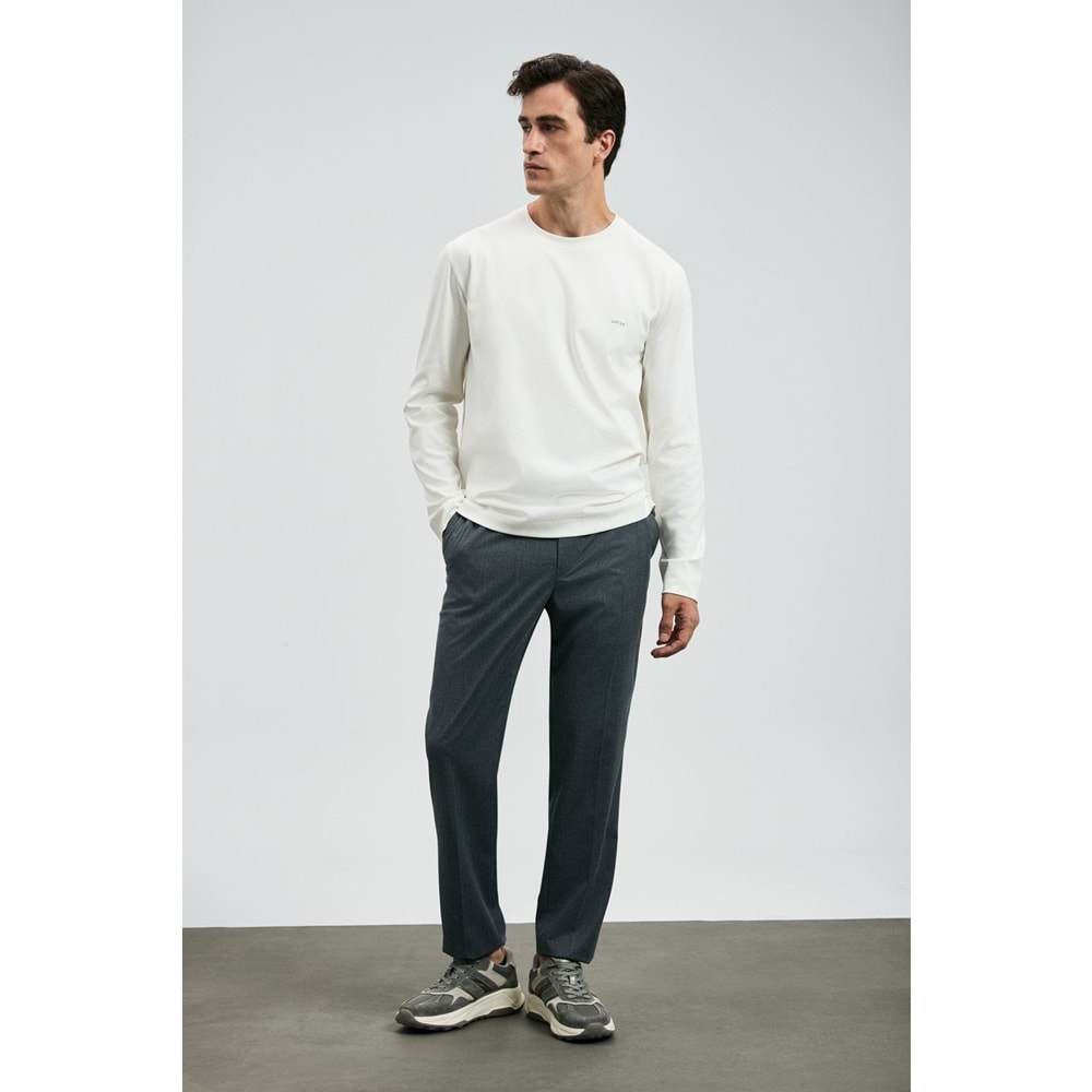 Lufian 112020056 Vıctor Uzun Kollu Tişört Erkek T-Shirt