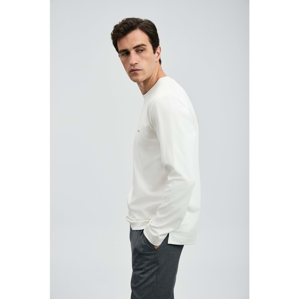 Lufian 112020056 Vıctor Uzun Kollu Tişört Erkek T-Shirt
