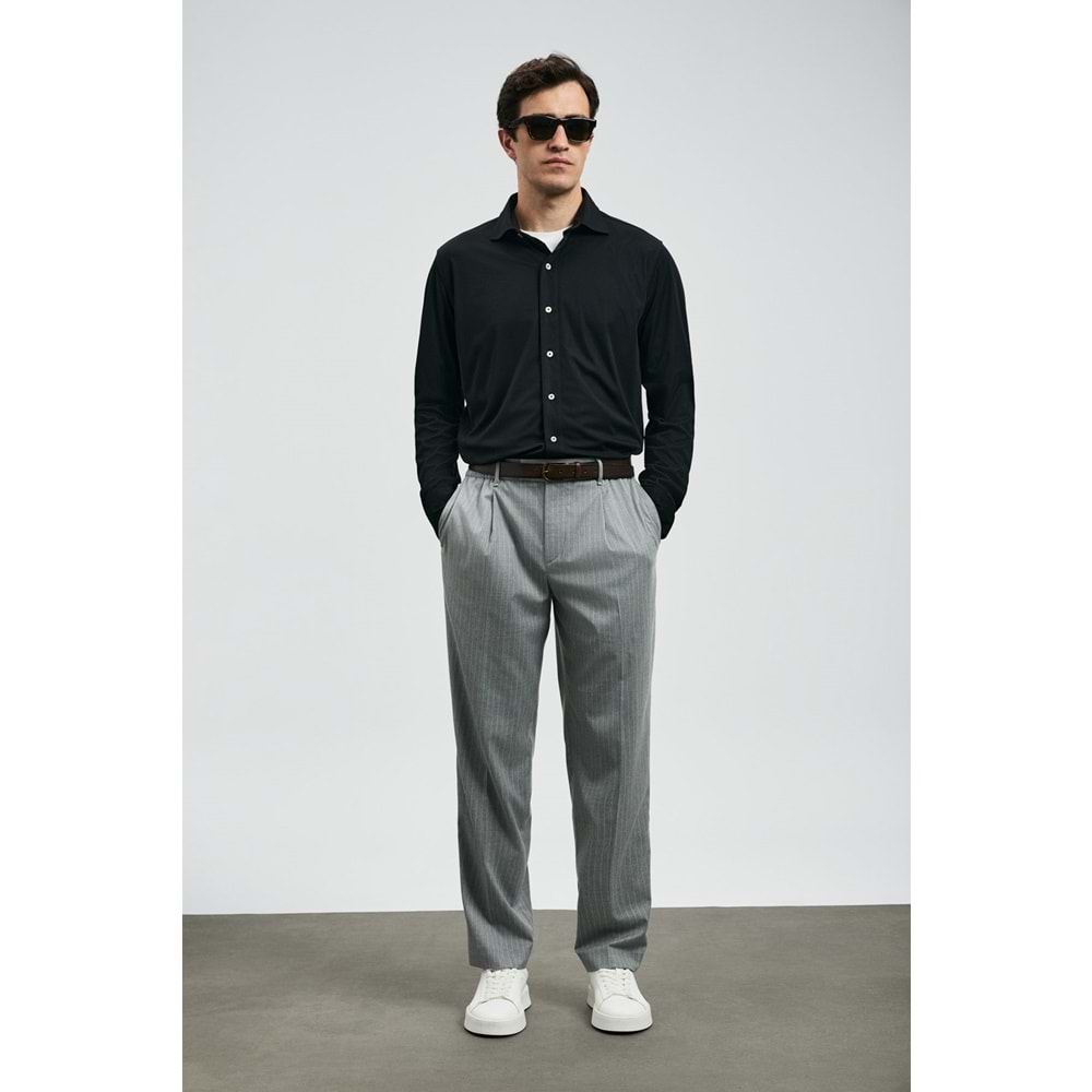 Lufian 112010668 Carl Erkek Basic Gömlek Regular Fit Erkek Gömlek