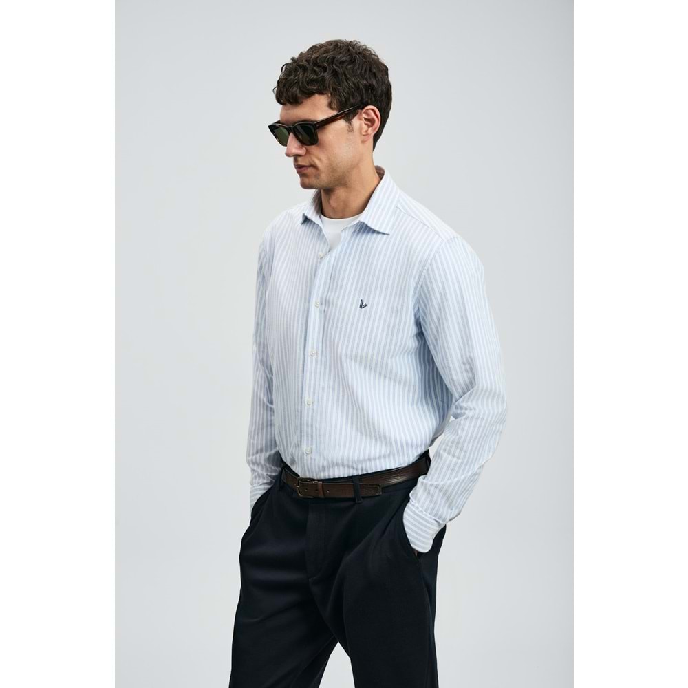 Lufian 112010671 Cosı Erkek Basic Gömlek Regular Fit Erkek Gömlek