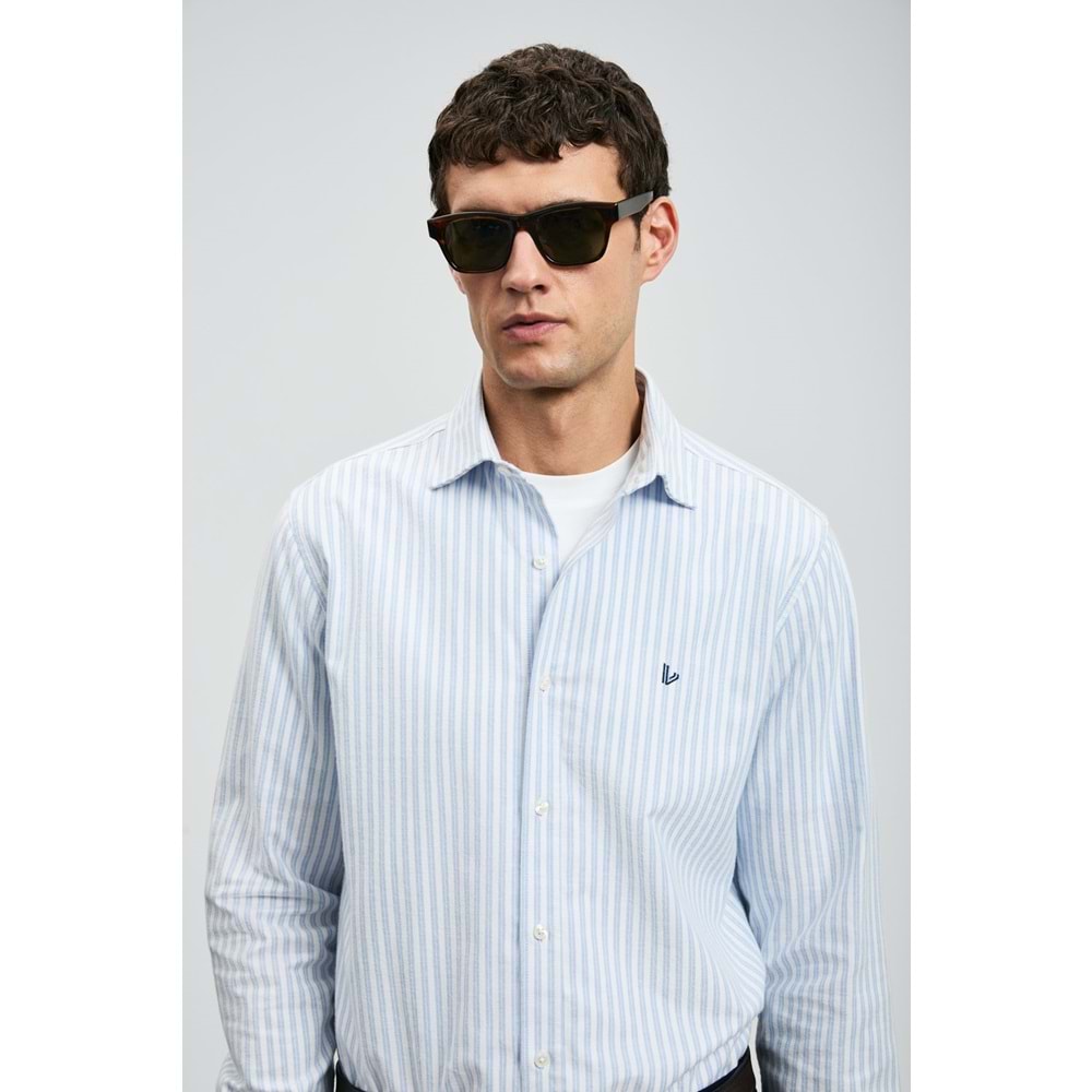 Lufian 112010671 Cosı Erkek Basic Gömlek Regular Fit Erkek Gömlek