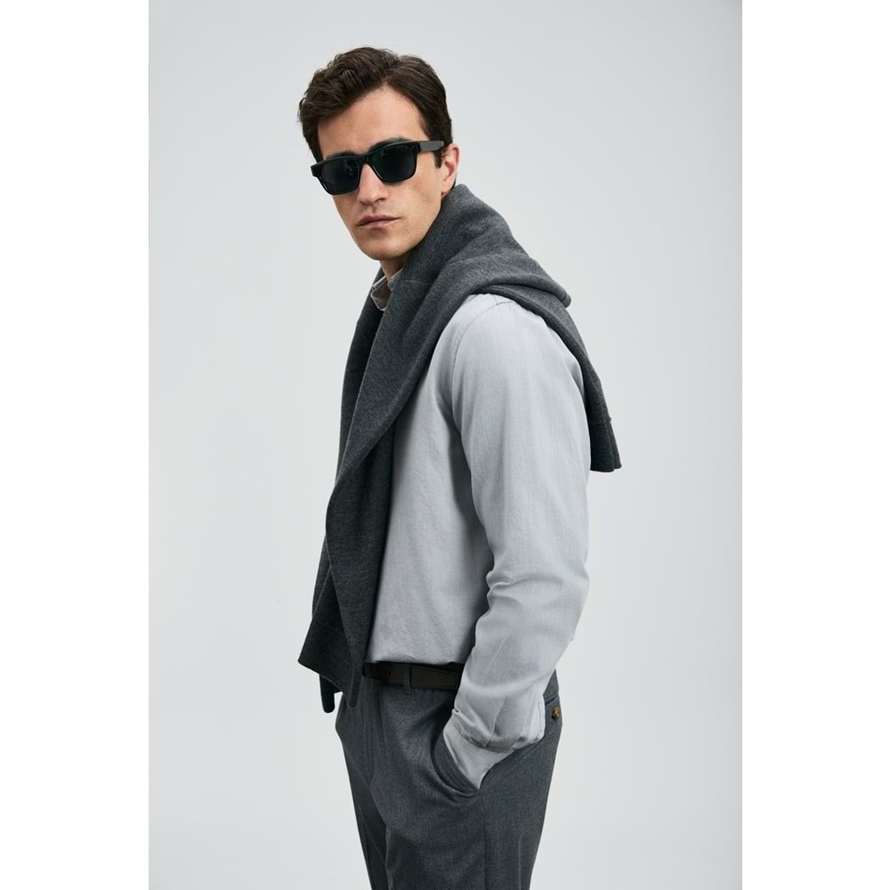 Lufian 112010676 Danıel Erkek Basic Gömlek Regular Fit Erkek Gömlek