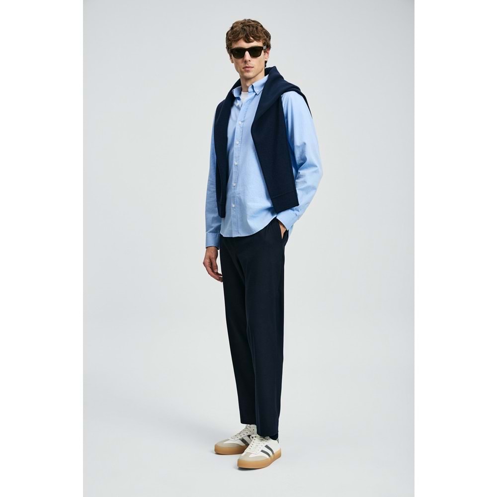 Lufian 112010676 Danıel Erkek Basic Gömlek Regular Fit Erkek Gömlek