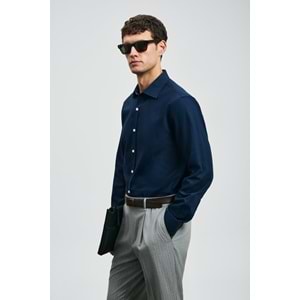 Lufian 112010678 Veran Erkek Basic Gömlek Regular Fit Erkek Gömlek