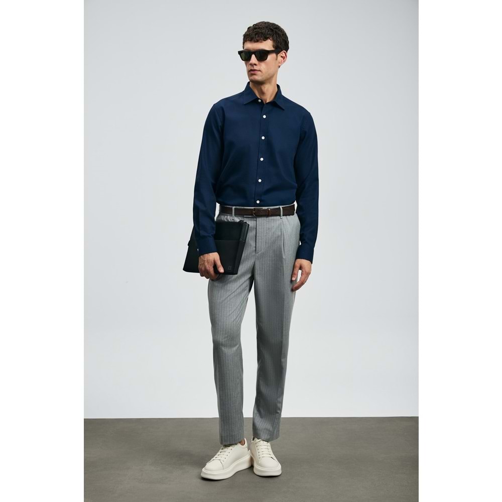 Lufian 112010678 Veran Erkek Basic Gömlek Regular Fit Erkek Gömlek