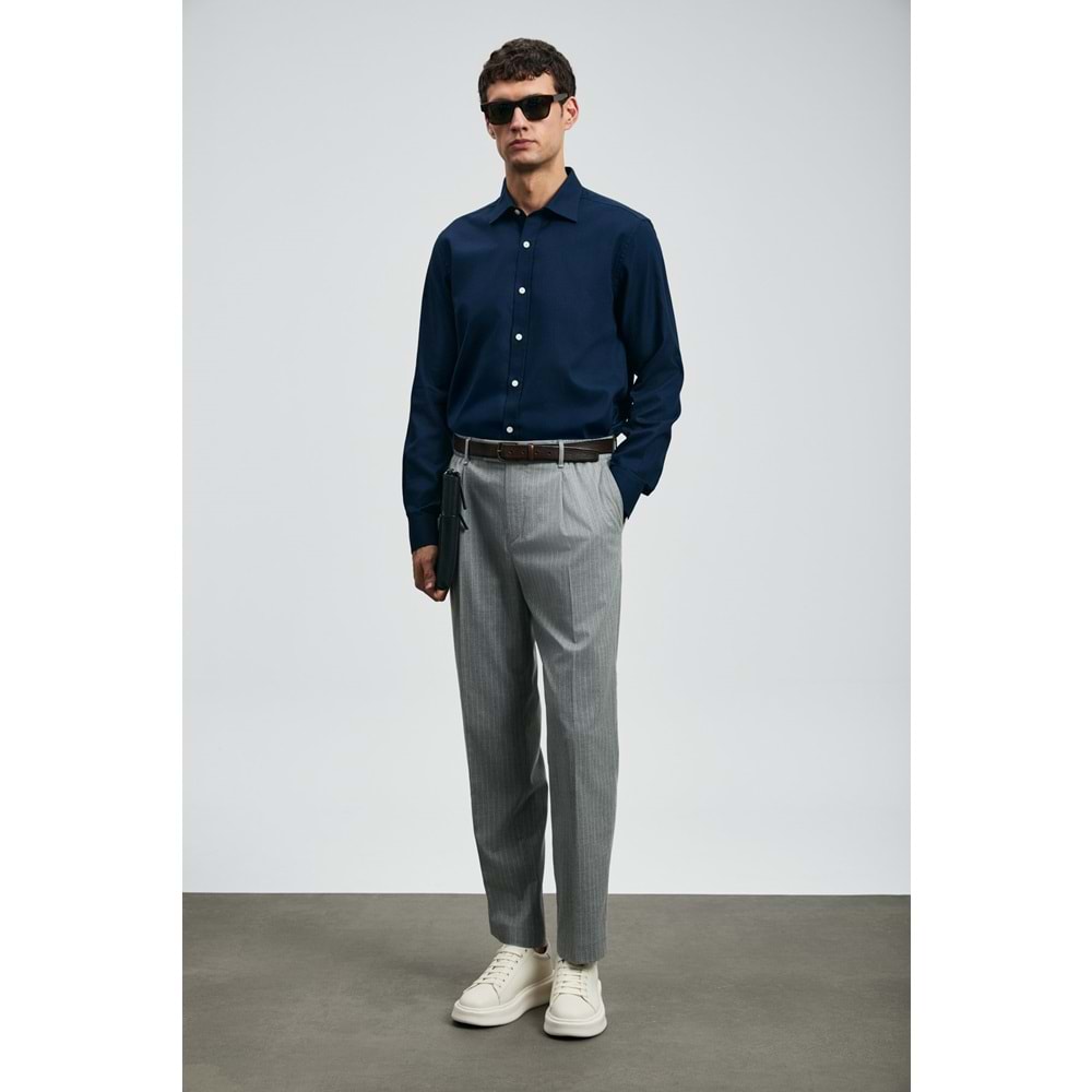 Lufian 112010678 Veran Erkek Basic Gömlek Regular Fit Erkek Gömlek