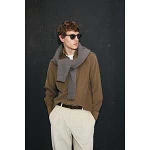 Lufian 112010682 Drew Erkek Basic Gömlek Regular Fit Erkek Gömlek