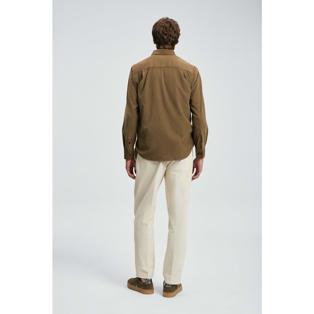 Lufian 112010682 Drew Erkek Basic Gömlek Regular Fit Erkek Gömlek