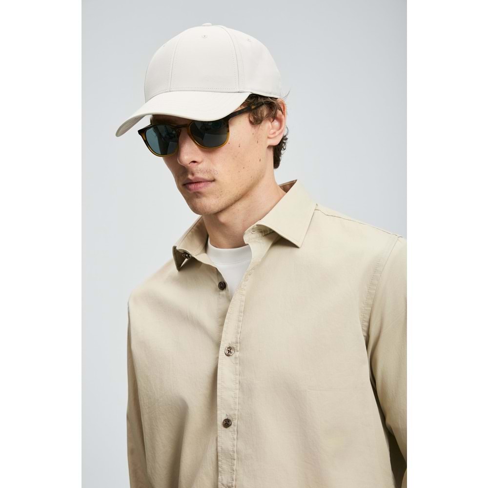 Lufian 112010686 Ferla Basic Gömlek Regular Fit Erkek Gömlek