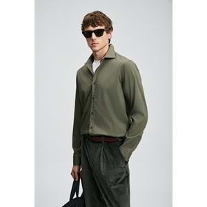 Lufian 112010686 Ferla Basic Gömlek Regular Fit Erkek Gömlek