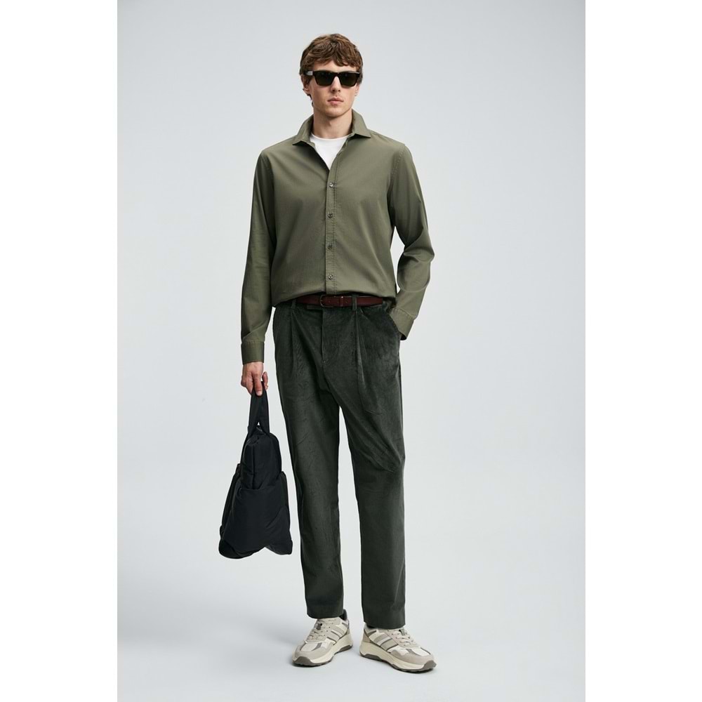 Lufian 112010686 Ferla Basic Gömlek Regular Fit Erkek Gömlek