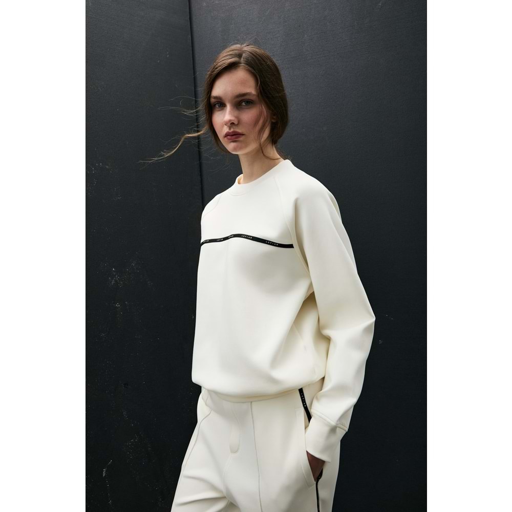 Lufian 122030019 Angelına Kadın Örme Kadın Sweatshirt
