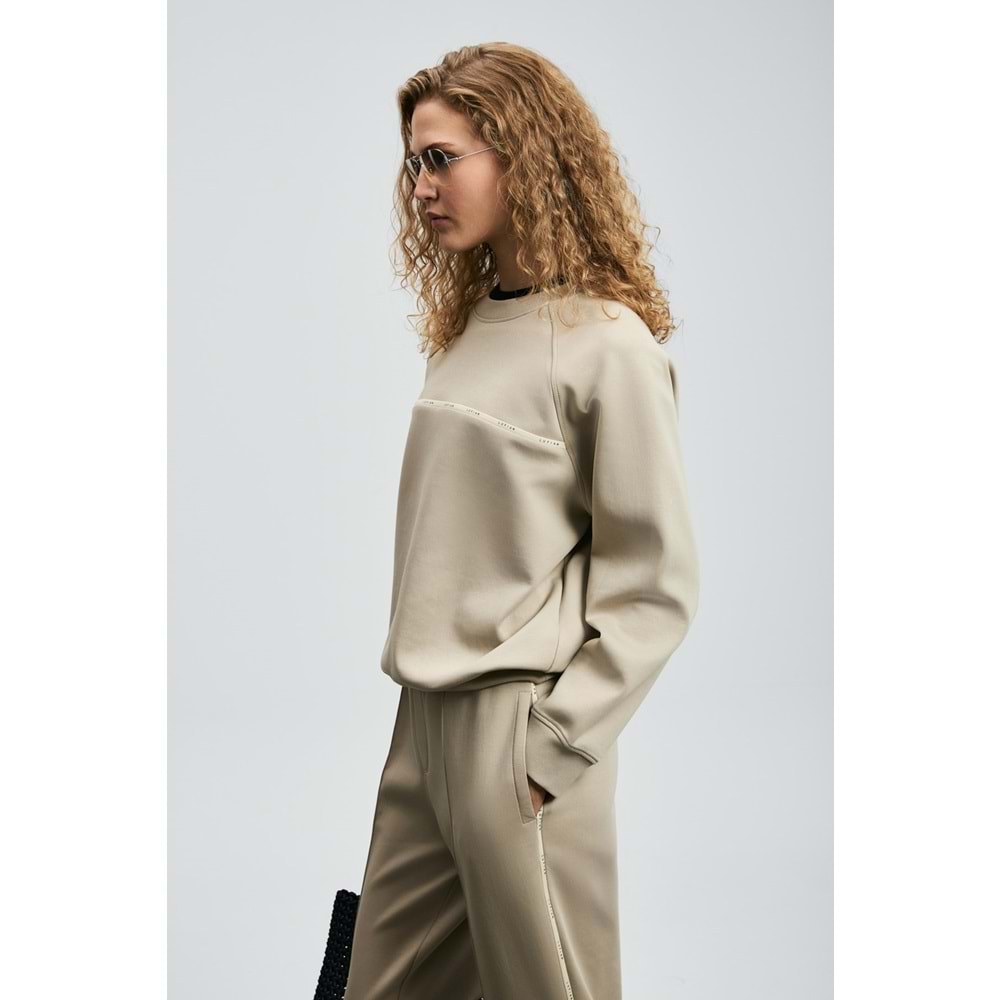 Lufian 122030019 Angelına Kadın Örme Kadın Sweatshirt