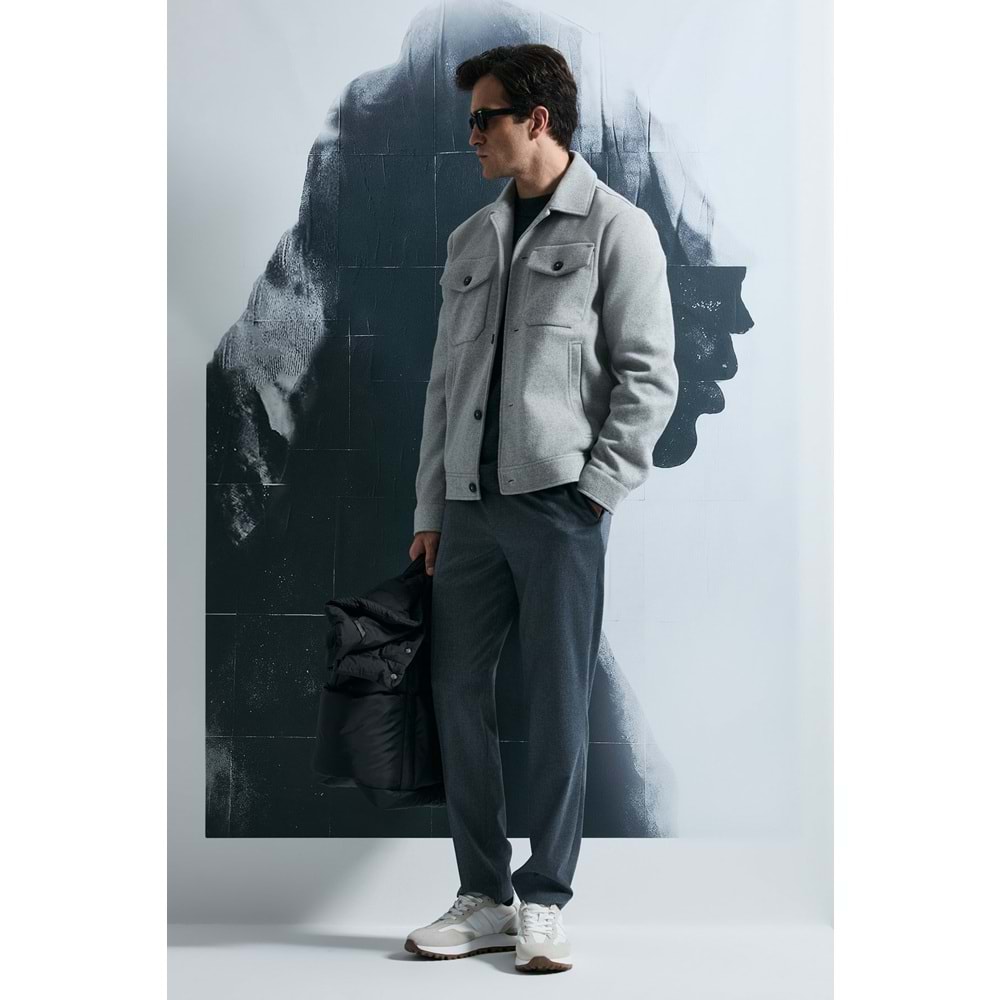 Lufian 112190330 Sterno Smart Erkek Chino Pantolon Slim Fit Erkek Pantolon