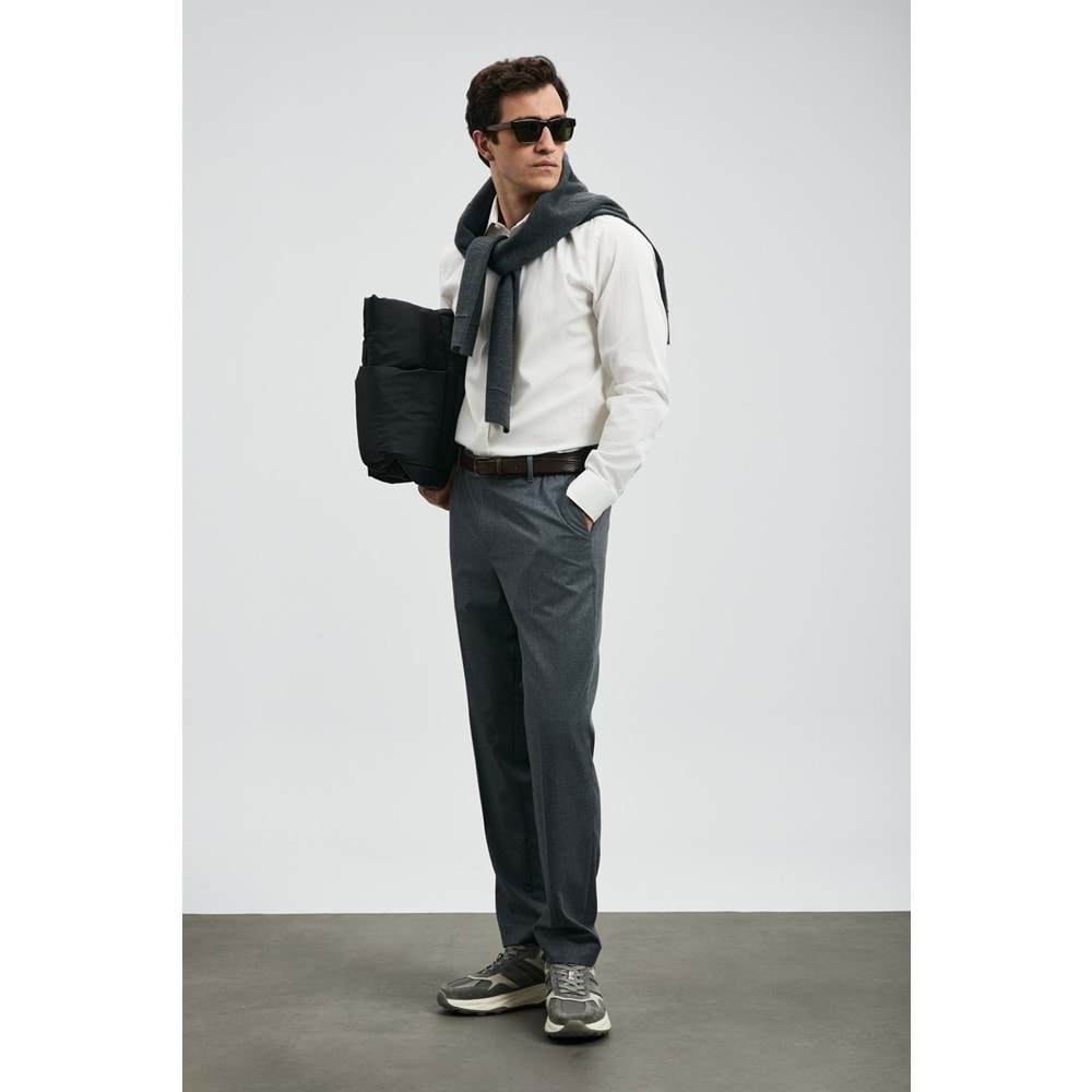 Lufian 112190330 Sterno Smart Erkek Chino Pantolon Slim Fit Erkek Pantolon