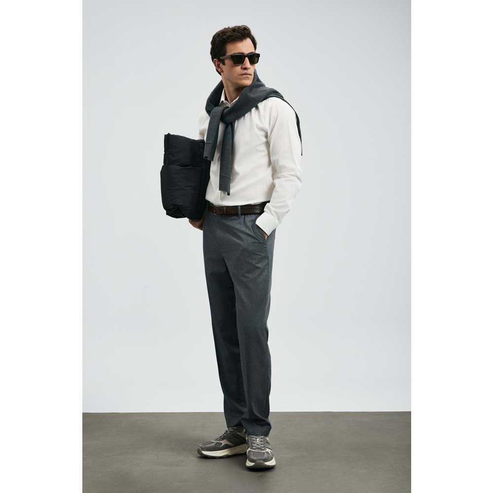 Lufian 112190330 Sterno Smart Erkek Chino Pantolon Slim Fit Erkek Pantolon