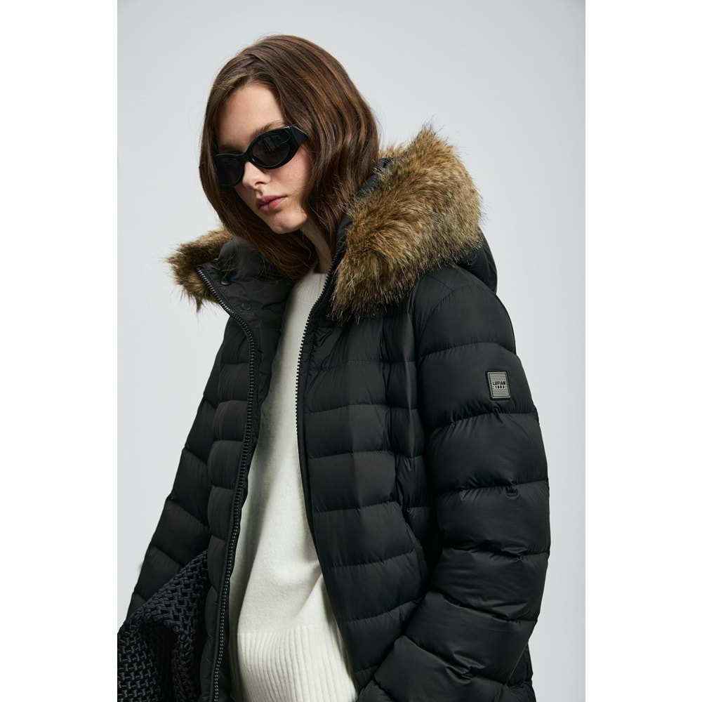 Lufian 122120049 Elıt Kaz Tüyü Kadın Mont