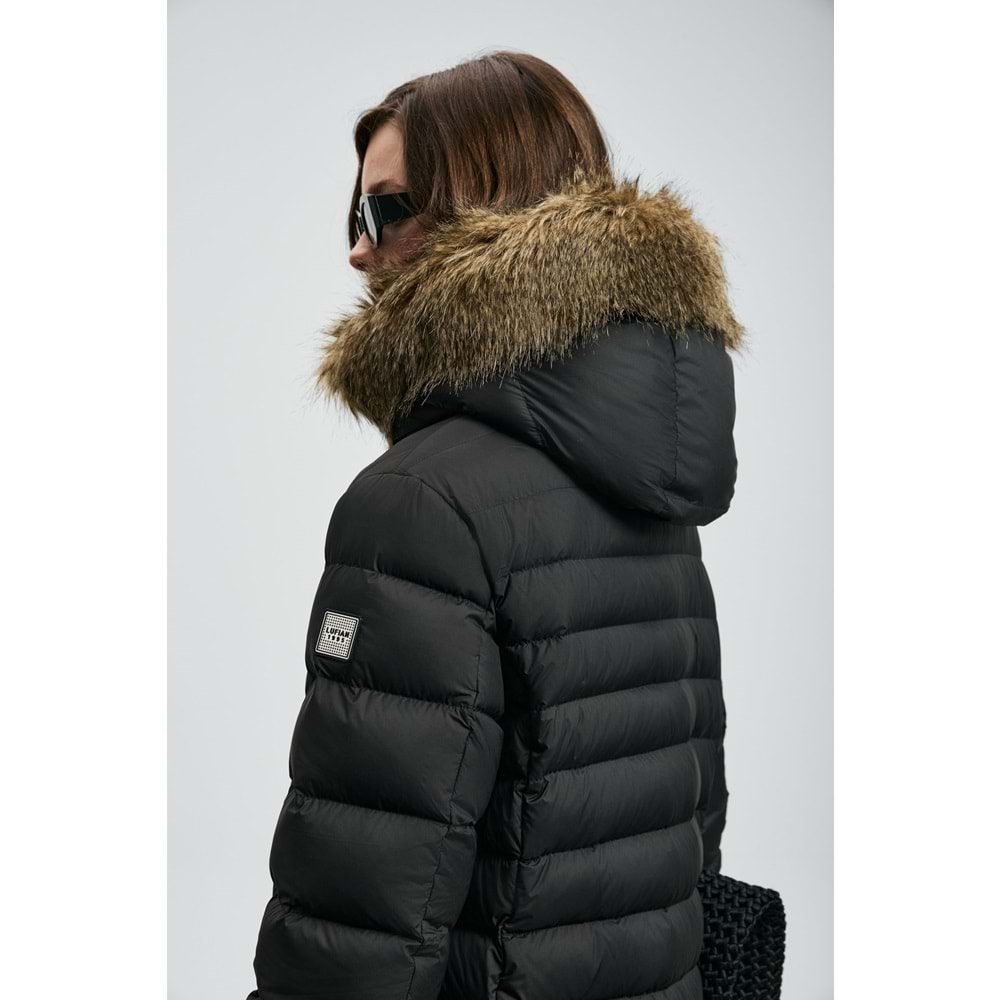 Lufian 122120049 Elıt Kaz Tüyü Kadın Mont