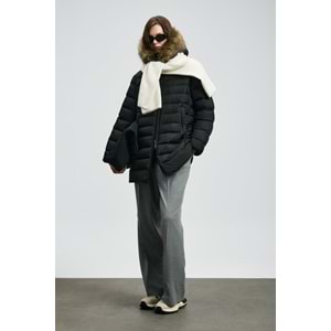 Lufian 122120049 Elıt Kaz Tüyü Kadın Mont