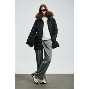 Lufian 122120049 Elıt Kaz Tüyü Kadın Mont