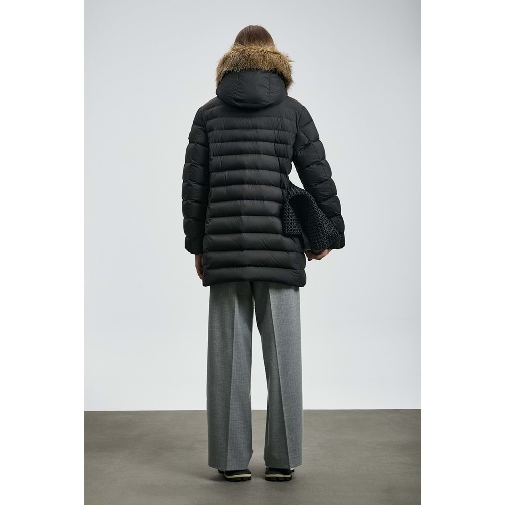 Lufian 122120049 Elıt Kaz Tüyü Kadın Mont