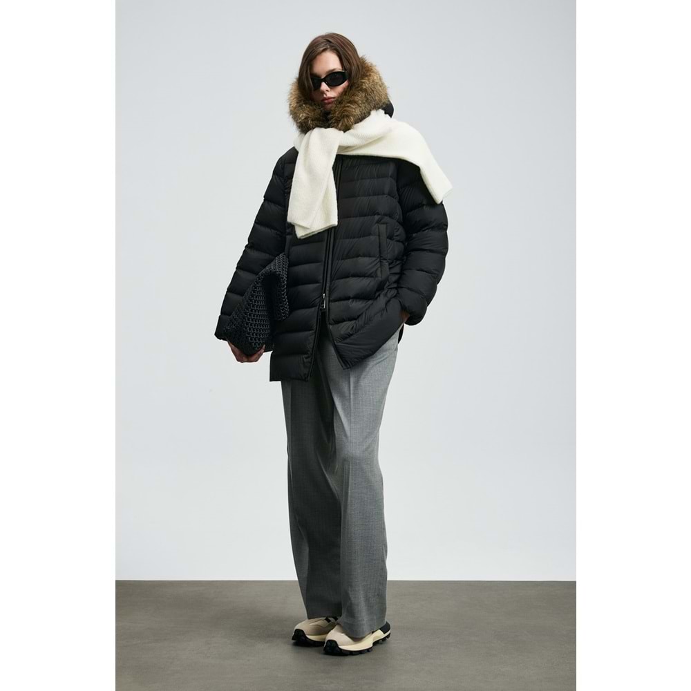 Lufian 112120049 Elıt Kaz Tüyü Kadın Mont