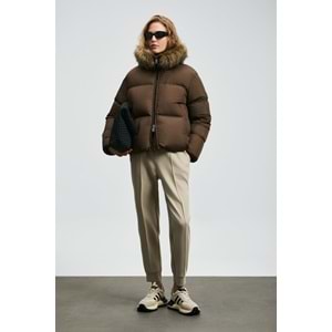 Lufian 122120052 Sunshıne Kaz Tüyü Kadın Mont