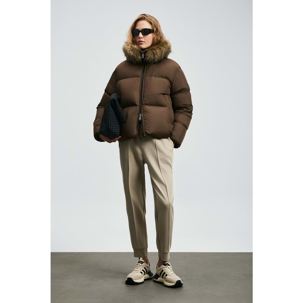 Lufian 122120052 Sunshıne Kaz Tüyü Kadın Mont