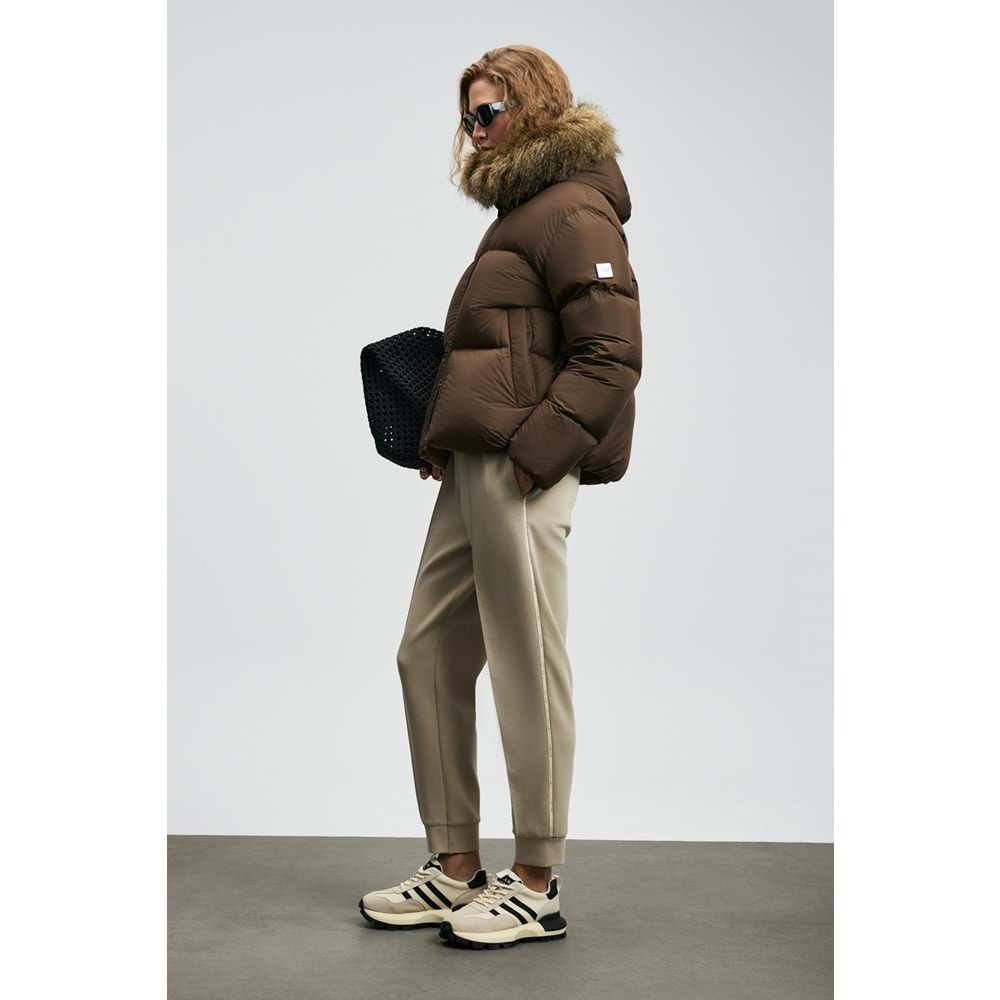 Lufian 122120052 Sunshıne Kaz Tüyü Kadın Mont