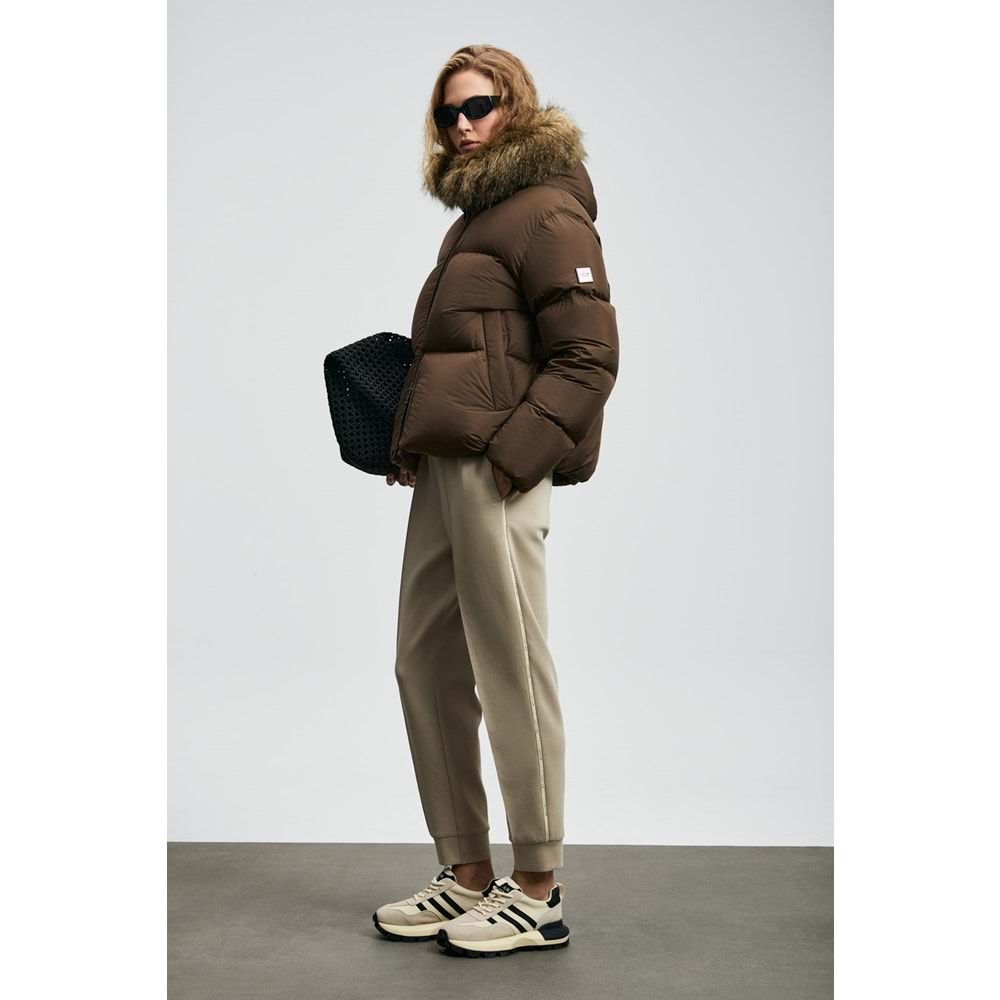 Lufian 122120052 Sunshıne Kaz Tüyü Kadın Mont