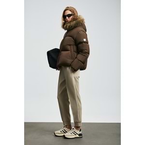 Lufian 122120052 Sunshıne Kaz Tüyü Kadın Mont