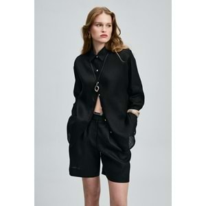 Lufian 121010016 Barrı Keten Gömlek Kadın Gömlek