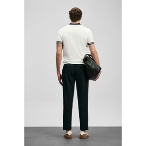 Lufian 111090138 Dean Modal Karışımlı Kazak Erkek Polo Tişört Erkek Tişort