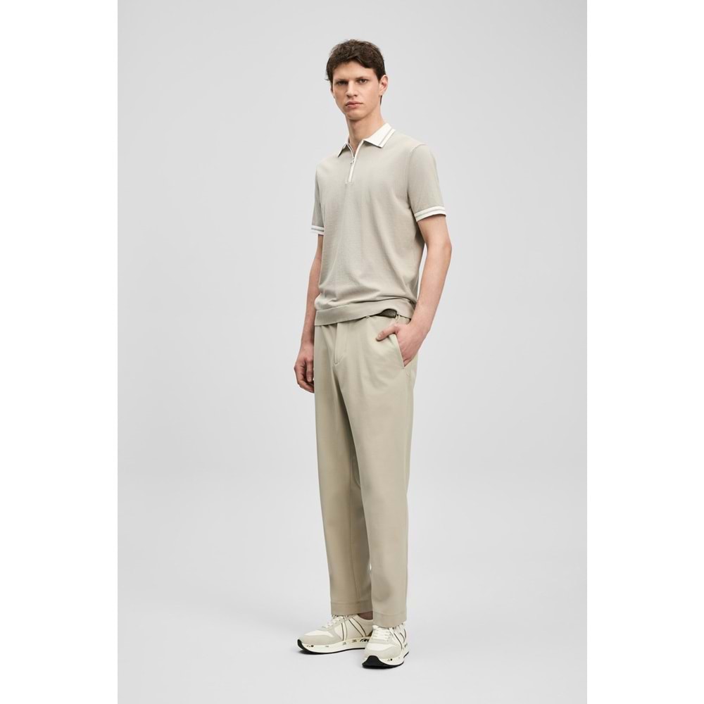 Lufian 111090138 Dean Modal Karışımlı Kazak Erkek Polo Tişört Erkek Tişort