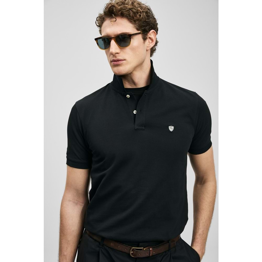 Lufian 111040230 Laon Smart Polo Yaka Tişört Erkek Tişort