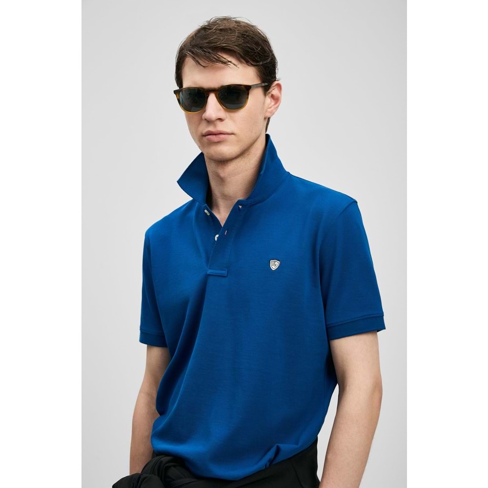Lufian 111040230 Laon Smart Polo Yaka Tişört Erkek Tişort