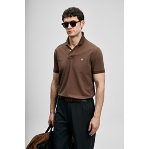 Lufian 111040230 Laon Smart Polo Yaka Tişört Erkek Tişort